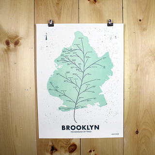 Illustration for article titled Maps of Cities Transformed Into Leaves
